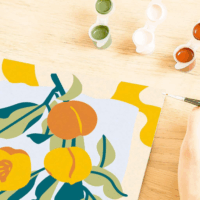 Ravensburger CreArt Kifestő készlet - Őszibarack