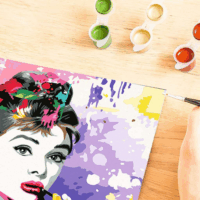 Ravensburger CreArt Premium Kifestő készlet - Audrey Hepburn