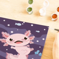 Ravensburger CreArt Kifestő készlet - Axolotl