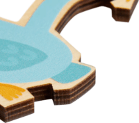 HABA 2011068001 - Elefánt 12 darabos Fa puzzle