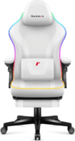 Huzaro Force 4.6 RGB LED Gamer szék távirányítóval - Fehér