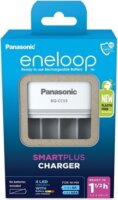 Eneloop BQ-CC55E Smart 4x AA / AAA NiMH Akkumulátor töltő