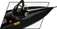 Cobi Lockheed SR-71 Blackbird Repülőgép1374 Darabos Építőjáték