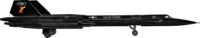 Cobi Lockheed SR-71 Blackbird Repülőgép1374 Darabos Építőjáték