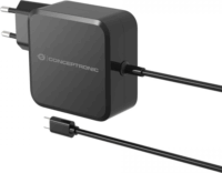 Conceptronic Ozul GaN USB-C Hálózati Gyorstöltő Adapter 100W - Fekete