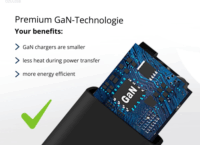 Conceptronic Ozul GaN USB-C Hálózati Gyorstöltő Adapter 100W - Fekete