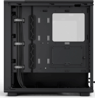 Fractal Design Epoch TG Midi Torony Számítógépház + 3db 120mm ventilátor - Fekete