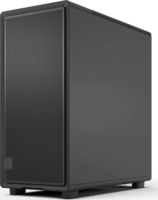 Fractal Design Epoch TG Midi Torony Számítógépház + 3db 120mm ventilátor - Fekete