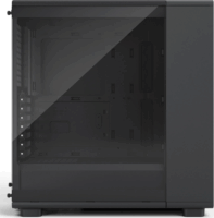 Fractal Design Epoch TG Midi Torony Számítógépház + 3db 120mm ventilátor - Fekete