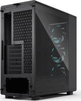 Fractal Design Epoch TG RGB Midi Torony Számítógépház + 3db 120mm RGB ventilátor - Fekete