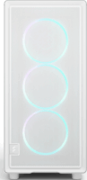 Fractal Design Epoch TG RGB Midi Torony Számítógépház + 3db 120mm RGB ventilátor - Fehér