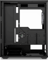 Sharkoon VK4 ARGB Midi Torony Számítógépház + 4db 120mm ARGB ventilátor - Fekete