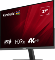 ViewSonic 27" VA2708-4K-HD 16:9 UHD IPS Monitor - Fekete