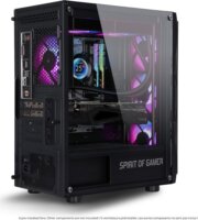 Spirit of Gamer Rogue VII RGB Full Tower Számítógépház - Fekete
