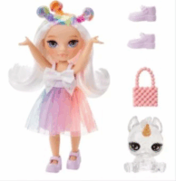 Rainbow High Kistesó baba kiegészítőkkel - Opal