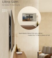 Equip 650344 43"-90" TV / Monitor fali tartó konzol - Fekete