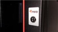 Equip 19" Fali rack szekrény 7U 600x600mm - Fekete