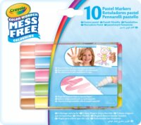 Crayola Color Wonder Maszatmentes pasztell mini filctoll - Vegyes színek (10 db/csomag)