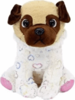 Mopsz ruhában plüssfigura 25 cm - Többféle