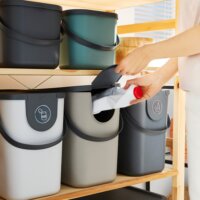 Rotho Albula Szelektív hulladékgűjtő 25L - Zöld