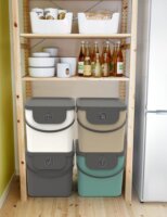 Rotho Albula Szelektív hulladékgűjtő 40L - Kék