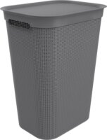 Rotho Brisen Rattan hatású szennyestartó 50l - Szürke