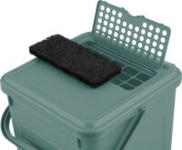 Rotho Green Szelektív hulladékgűjtő szellőzőnyílással 9L - Zöld