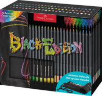Faber-Castell Black Edition háromszögletű színes ceruza készlet (72 db / csomag)