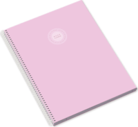 Ambar Moonflower Campus Pastel 80 lapos A4 vonalas spirálfüzet - Többfajta