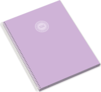 Ambar Moonflower Campus Pastel 80 lapos A5 vonalas spirálfüzet - Többfajta