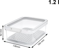 Rotho Rondo Cauma Ételtároló és rendszerező doboz 1.2L