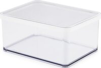 Rotho Loft Ételtároló és rendszerező doboz 2.25L - Átlátszó/Fehér
