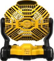 DeWalt DCE512N-XJ Mini ventilátor Ø 17.6cm - Fekete / Sárga