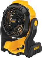 DeWalt DCE512N-XJ Mini ventilátor Ø 17.6cm - Fekete / Sárga