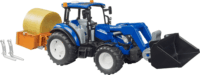 Bruder New Holland T5.120 Traktor játékautó kiegészítőkkel 1:16 - Kék