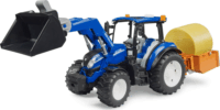 Bruder New Holland T5.120 Traktor játékautó kiegészítőkkel 1:16 - Kék