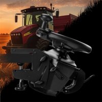 Thrustmaster SimTask Versenykormány + pedál + rögzítőrendszer - Fekete (PS4 / PS5 / PC)