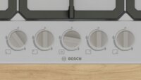 Bosch Serie 4 PGQ7B5K90 Beépíthető 5 zónás Gáz Főzőlap 10800 Watt - Fekete