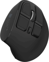 Natec Euphonie Pro Wireless RF + Bluetooth Ergonomikus Egér - Fekete