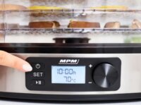 MPM MSG-12 Elektromos 5 Tálcás Aszaló és Szárító 250 Watt - Szürke
