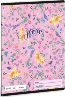 Ars Una Fleur 32 lapos A5 sima füzet - Virágmintás