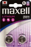 Maxell CR2016 Lítium gombelem 3.0V (2db /csomag)