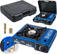 Promis KGC100 Hordozható 1 zónás Gáz főzőlap 2500W - Fekete / Kék