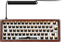 Sharkoon Skiller SGK50 S4 Gen2 Wood Barebone Billentyűzet (Barna) - ISO