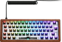 Sharkoon Skiller SGK50 S4 Gen2 Wood Barebone Billentyűzet (Barna) - ISO