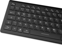 Sharkoon OfficePal K30W Wireless Gumibevonatos Slim Billentyűzet DE - Fekete