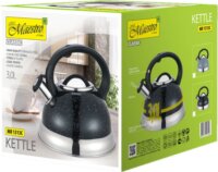 Maestro MR-1313 hagyományos Vízforraló 3L - Fekete