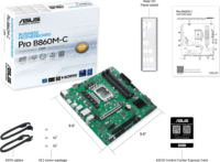 Asus B860M-C-CSM Pro DDR5 intel s1851 MicroATX Szerver alaplap