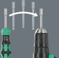 Wera 05051519001 Racsnis Csavarhúzó + BIT készlet