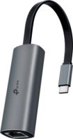 TP-Link UE302C USB-C apa - RJ45 anya Ethernet adapter - Szürke